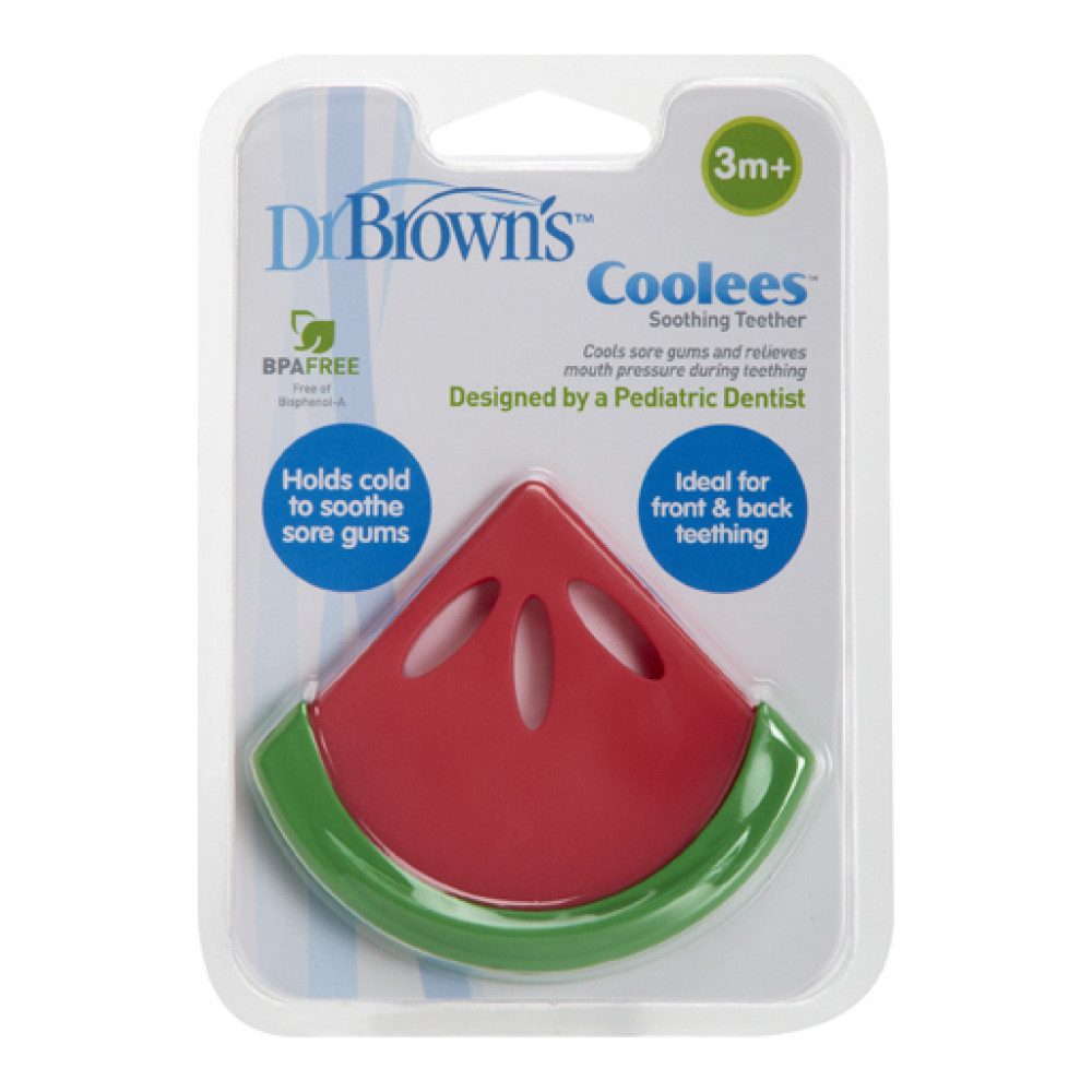 Preview 2 of Dr.Brown's Coolees Soothing Teether - Δροσιστικός Κρίκος Οδοντοφυΐας Καρπούζι, 1 τεμάχιο