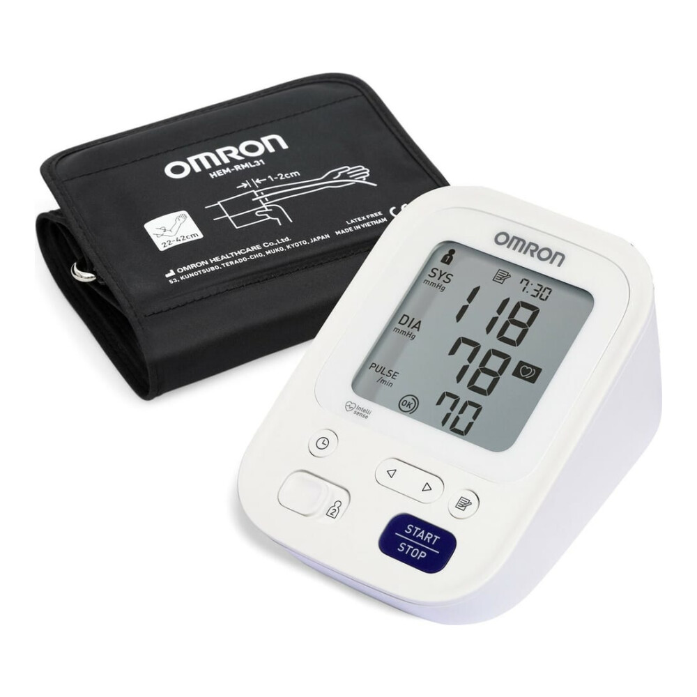 Omron M3 HEM-7154-E Automatic Upper Arm Blood Pressure Monitor