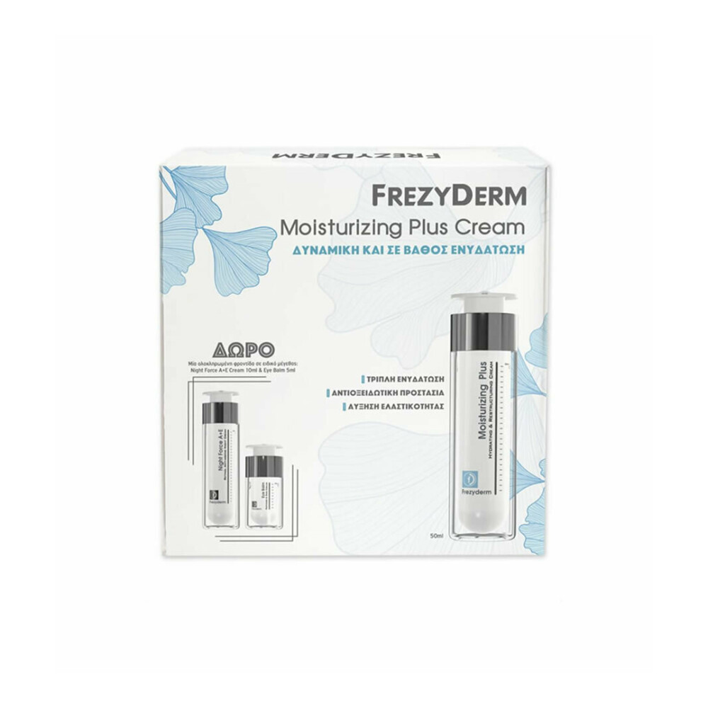 Frezyderm Promo Moisturizing Plus Cream 50ml & Δώρο Night Force A+E Cream 10ml & Eye Balm 5ml