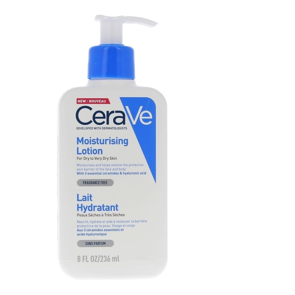 Cerave Ενυδατικό Γαλάκτωμα Προσώπου & Σώματος με Ceramides & Υαλουρονικό Οξύ – 236 ml