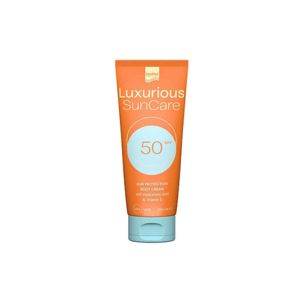 Intermed Luxurious Suncare Αντηλιακή Κρέμα για το Σώμα SPF50 200ml