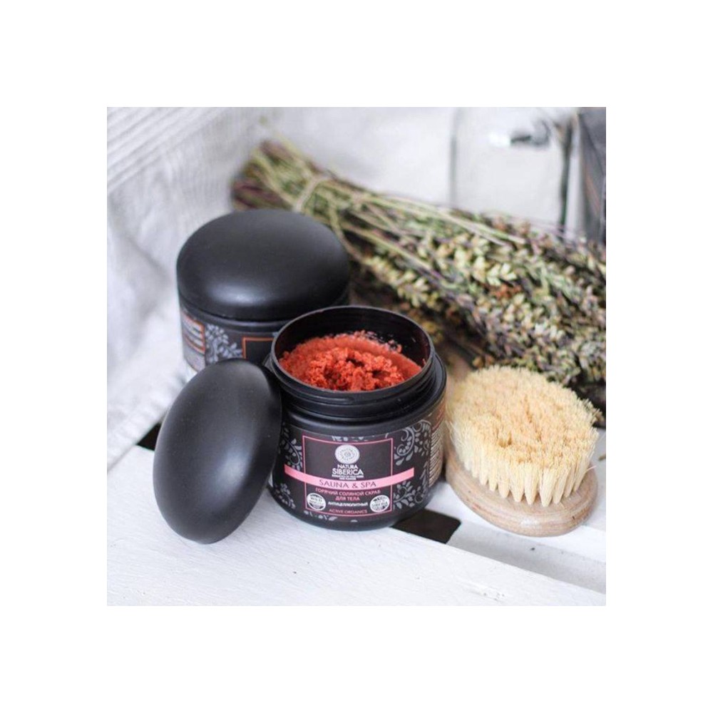 Preview 2 of Natura Siberica Sauna & Spa Hot Salt Body Scrub Ζεστά Άλατα σε Scrub για Αδυνάτισμα, Σύσφιξη, Κυτταρίτιδα 370ml