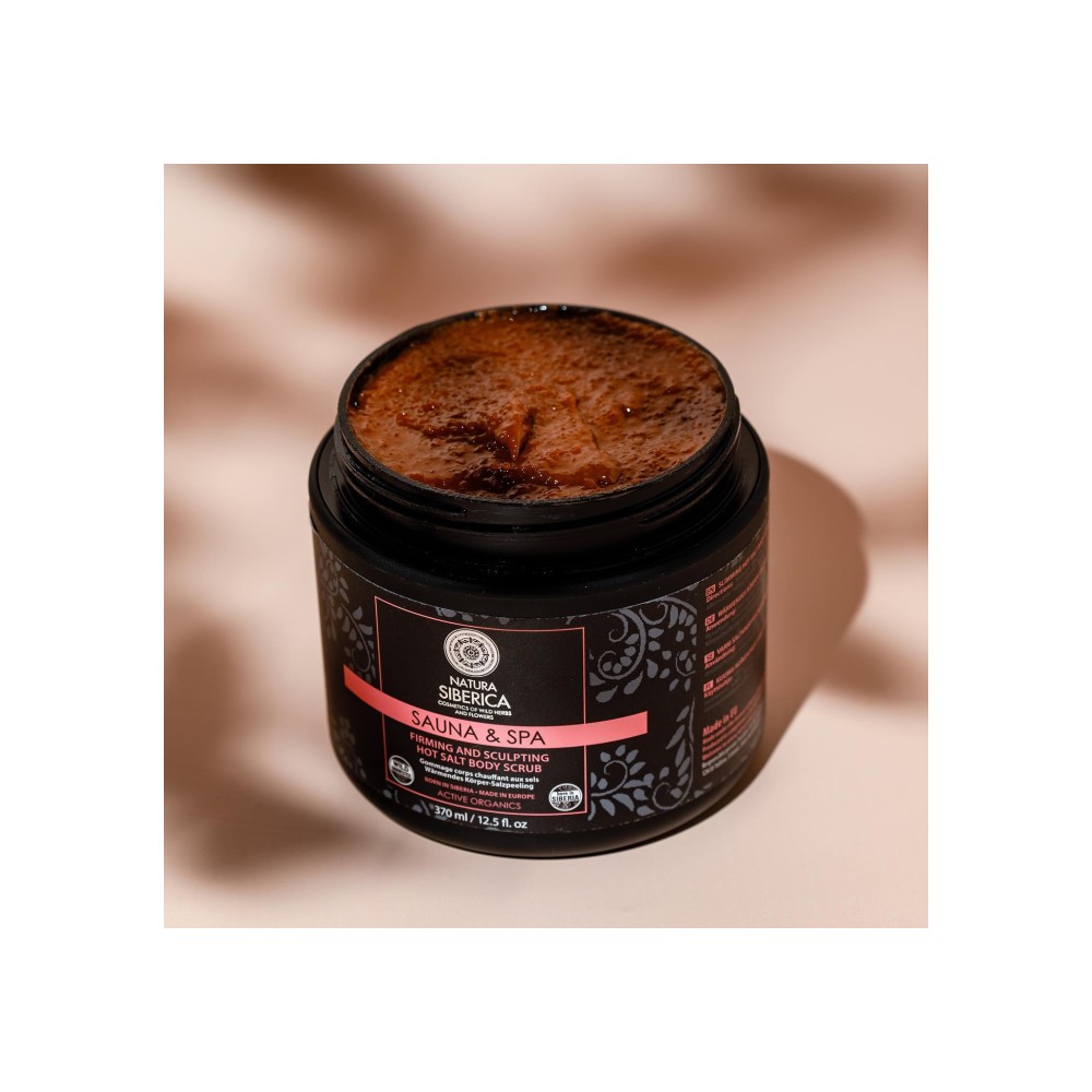 Preview 5 of Natura Siberica Sauna & Spa Hot Salt Body Scrub Ζεστά Άλατα σε Scrub για Αδυνάτισμα, Σύσφιξη, Κυτταρίτιδα 370ml