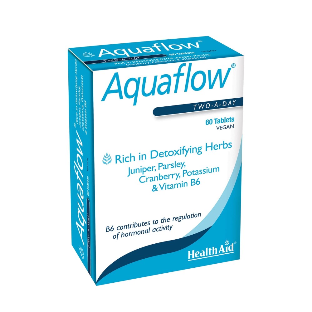 Health Aid Aquaflow 60tabs (Συμπλήρωμα Διατροφής Κατά της Κατακράτησης Υγρών)