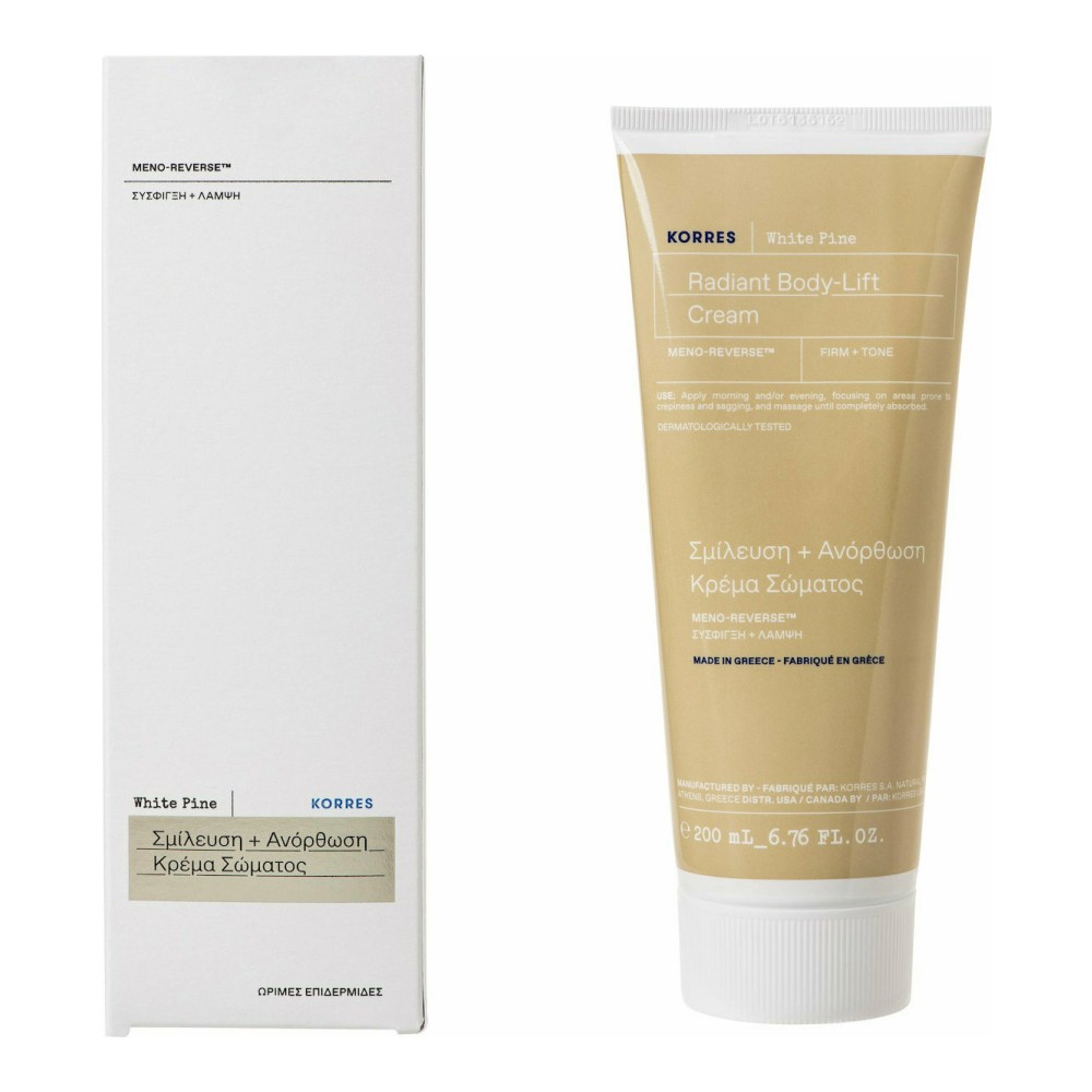 Preview 2 of Korres Λευκή Πεύκη Κρέμα Σώματος για Σμίλευση + Ανόρθωση 200ml