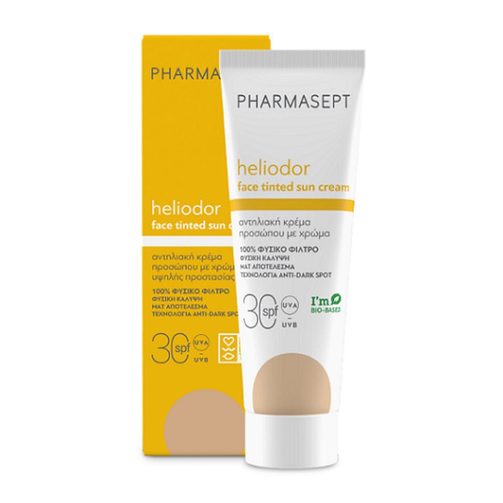 Preview 2 of Pharmasept Heliodor Αντηλιακή Κρέμα Προσώπου SPF30 με Χρώμα 50ml