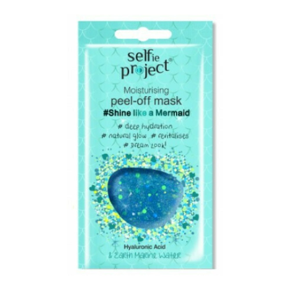Selfie Project Shine like a Mermaid Μάσκα Προσώπου για Ενυδάτωση 12ml