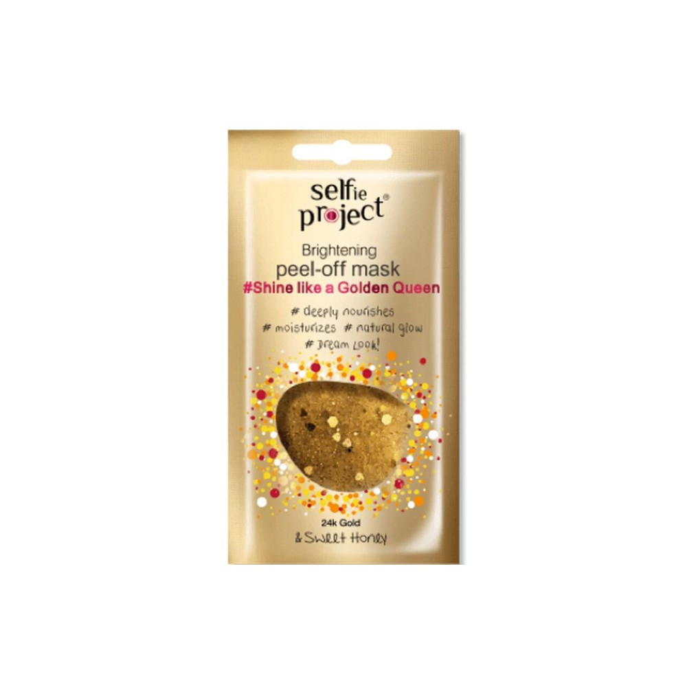 Selfie Project Brightening Peel-Off Mask Shine Like a Golden Queen Μάσκα Προσώπου 12ml