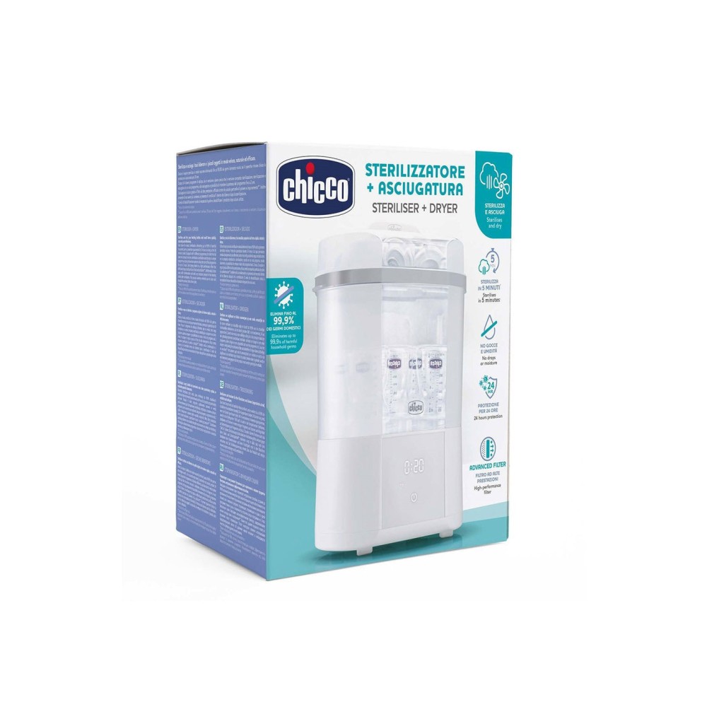 Preview 4 of Chicco Βρεφικός Αποστειρωτής Μπιμπερό Ηλεκτρικός SterilNatural & Dryer