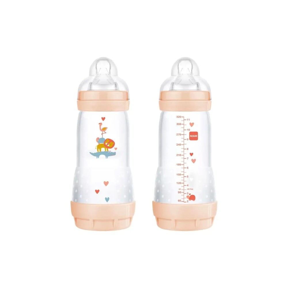 Preview 2 of MAM - Μπιμπερό Easy Start Anti-Colic Better Together 356SG 320ml 4+ Μηνών Nude