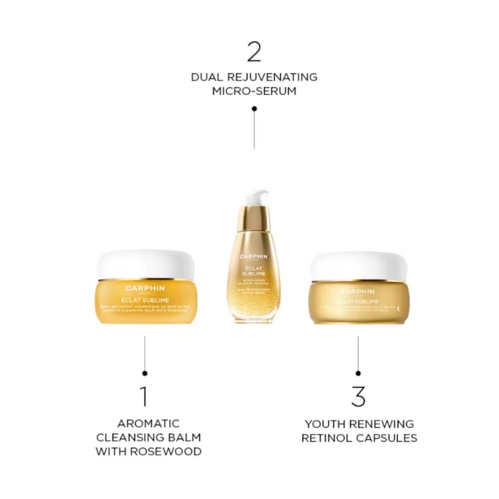 Preview 5 of Darphin Éclat Sublime Youth Renewing Retinol Capsules Φόρμουλα Ρετινόλης Νυκτός Κατά των Ρυτίδων 60 Κάψουλες