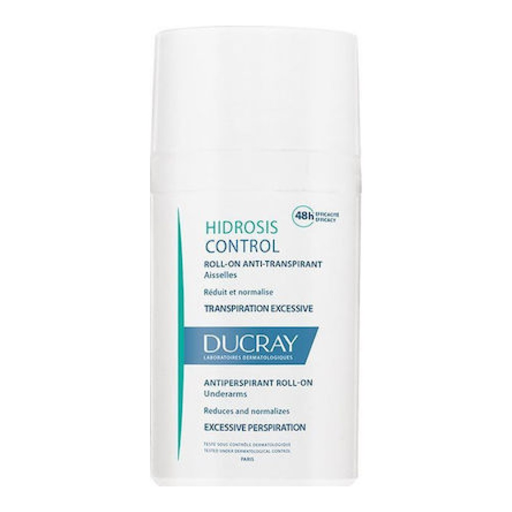 Ducray Hidrosis Control Roll On κατά της εφίδρωσης για Μασχάλες 40ml
