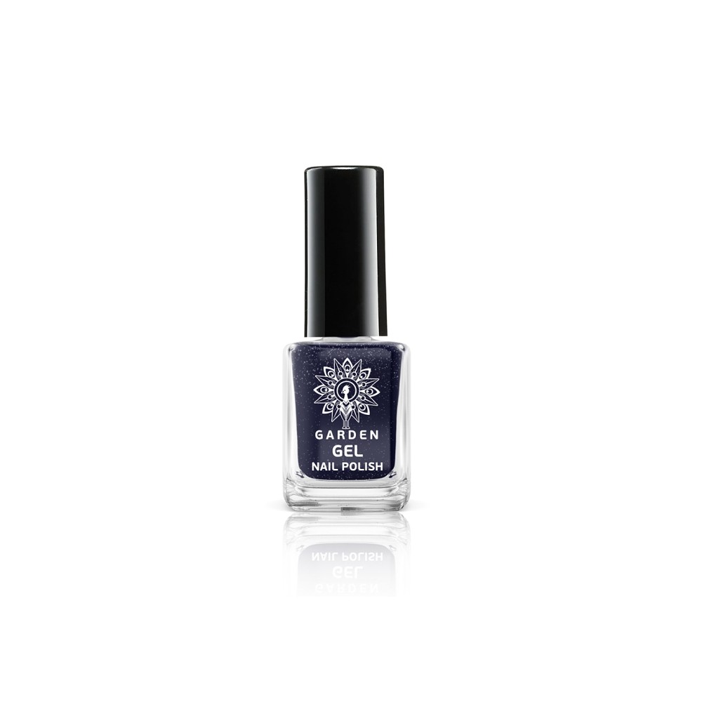 Garden Of Panthenols Gel Nail Polish Gloss Βερνίκι Νυχιών Μακράς Διαρκείας 49 Black Humour 12.5ml