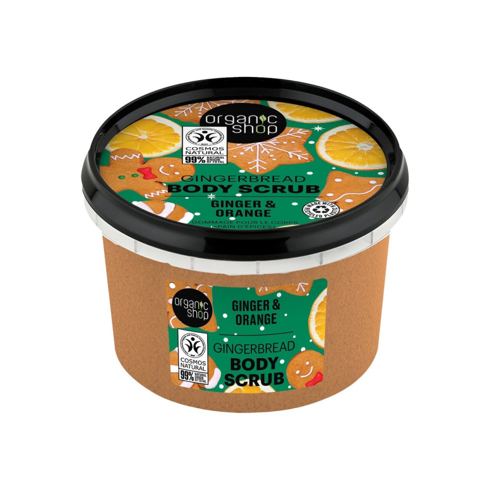 Organic Shop Gingerbread Scrub Σώματος Ginger & Orange 250ml