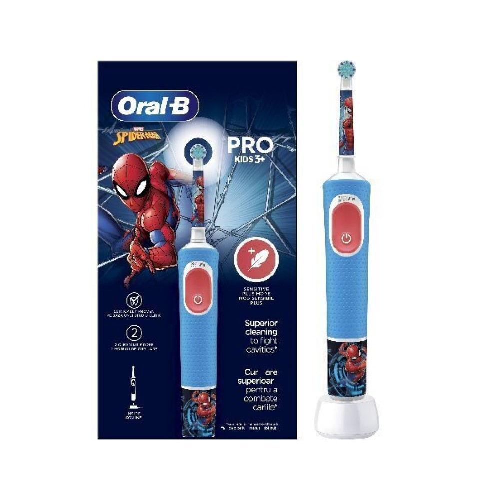 ORAL-B - PRO KIDS 3+ Ηλεκτρική Οδοντόβουρτσα Spiderman