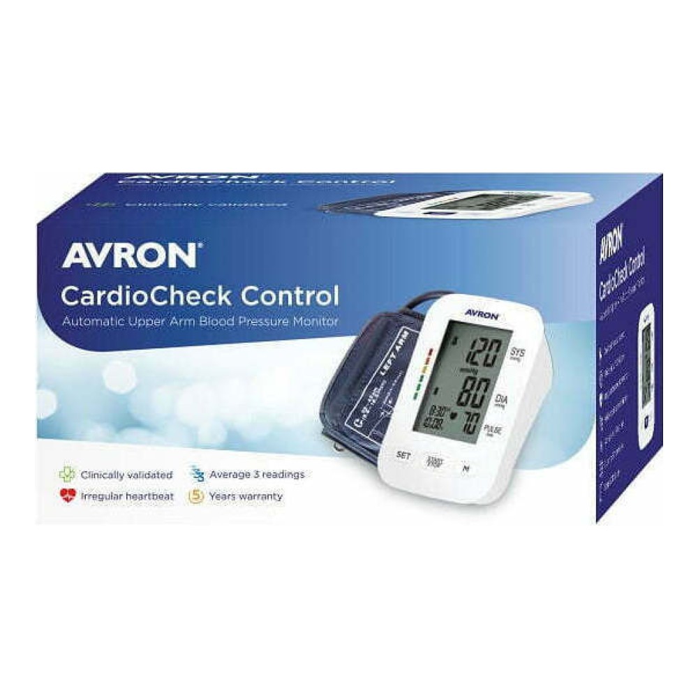 Preview 2 of AVRON Cardiocheck Control Ψηφιακό Πιεσόμετρο Μπράτσου