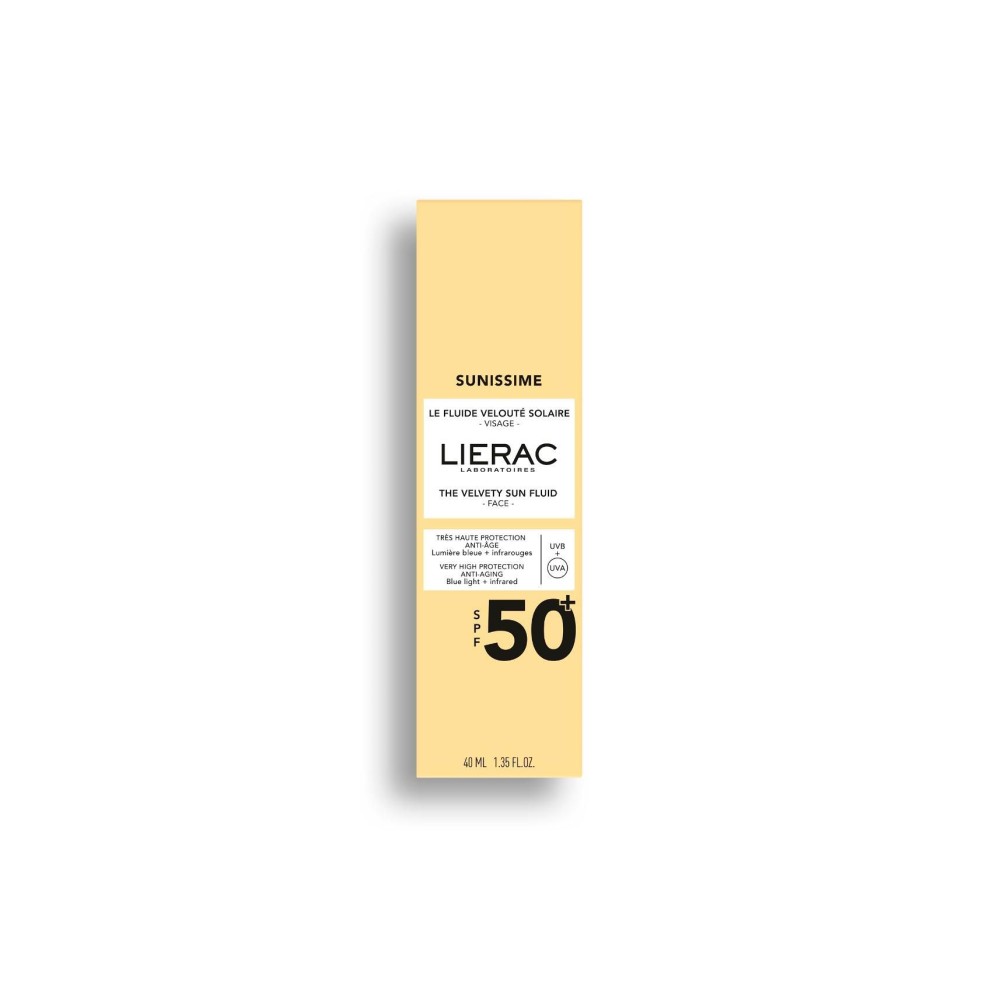 Preview image 1 of Lierac Sunissime Fluide SPF50+, Λεπτόρευστο Βελούδινο Αντηλιακό 40ml