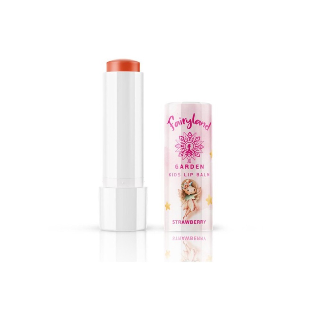 Preview 2 of Garden Of Panthenols Fairyland Lip Balm Strawberry Lily 2 Παιδικό Lip Balm με Άρωμα Φράουλα, 5.2g