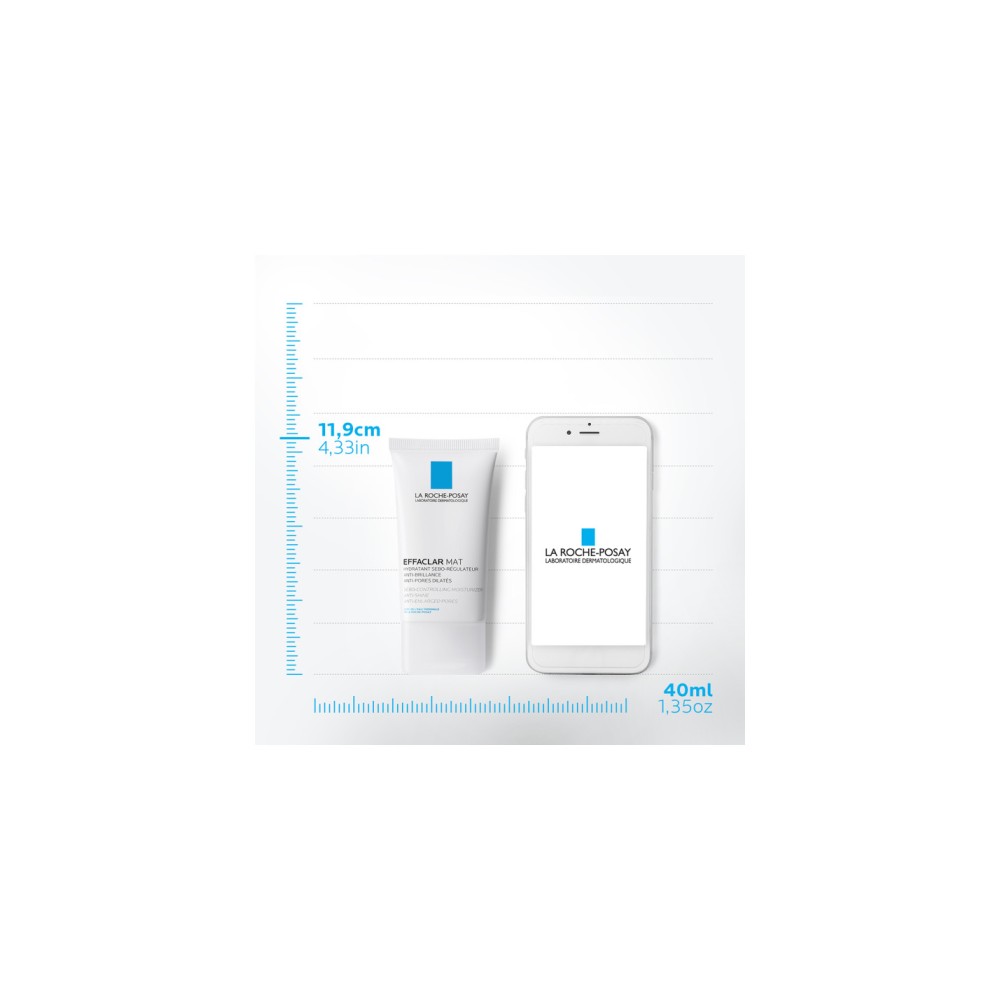 Preview 5 of La Roche Posay Effaclar Mat για Ματ Αποτέλεσμα & Σύσφιξη των Πόρων 40ml