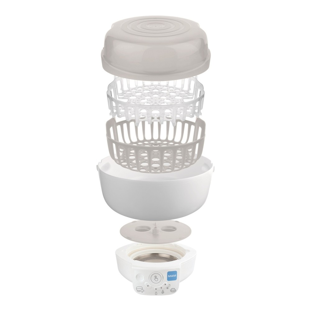 Preview 2 of ΜΑΜ Ηλεκτρικός Αποστειρωτής & Θερμαντήρας Μπιμπερό & Μπιμπερό Easy Start Anti-Colic 240ml & Πιπίλα Start 0-2 Μηνών & Λαβίδα (6 σε 1)