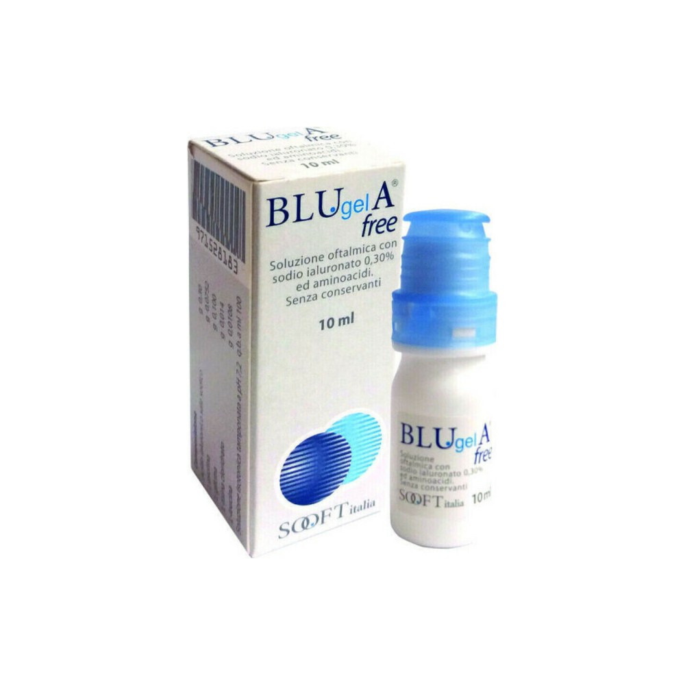 Preview 2 of Sooft Italia Blugel A Free Eye Drops Οφθαλμικές Σταγόνες με Υαλουρονικό Οξύ 10ml