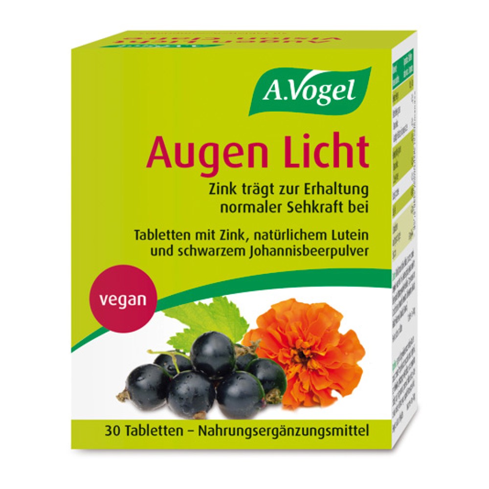 Preview 2 of A. Vogel Augen Licht (Vision Complex) Συμπλήρωμα Διατροφής Για Την Υγεία Των Ματιών 30tabs