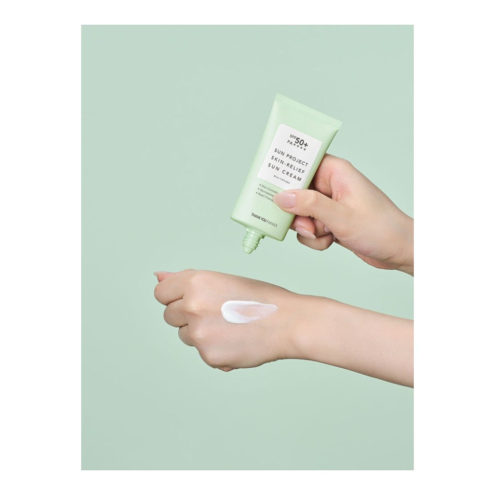 Preview 2 of Thank you Farmer Sun Project Skin Relief Sun Cream SPF50+ Αντηλιακό Προσώπου 50ml