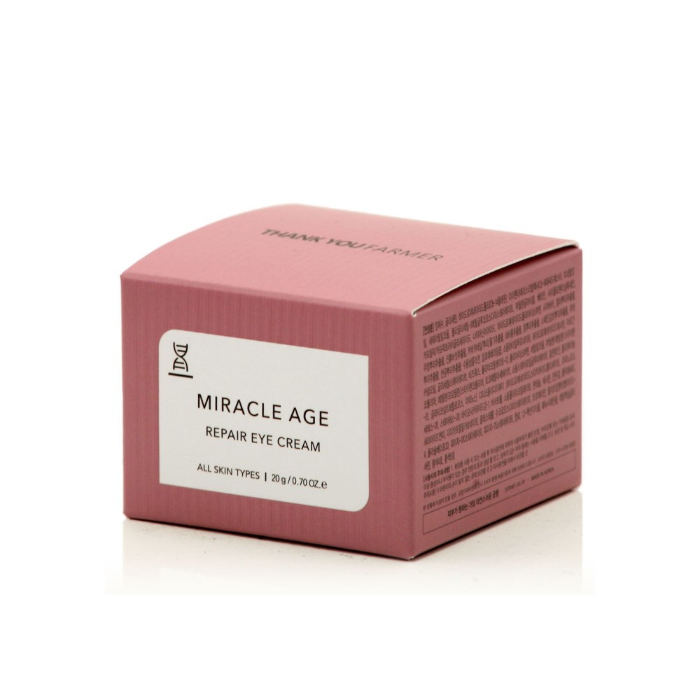 Preview 2 of Thank You Farmer Miracle Age Repair Eye Cream Κρέμα Ματιών Πλούσιας Θρέψης 20gr