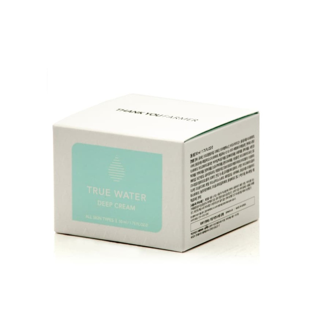 Preview 3 of Thank You Farmer True Water Deep Cream Κρέμα Προσώπου Βαθιάς Ενυδάτωσης Για Το Κανονικό & Ξηρό Δέρμα 50ml
