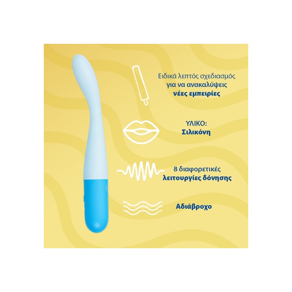 Preview 2 of Durex Play Ice Breaker Αδιάβροχος Λεπτός Δονητής από Σιλικόνη 1τμχ