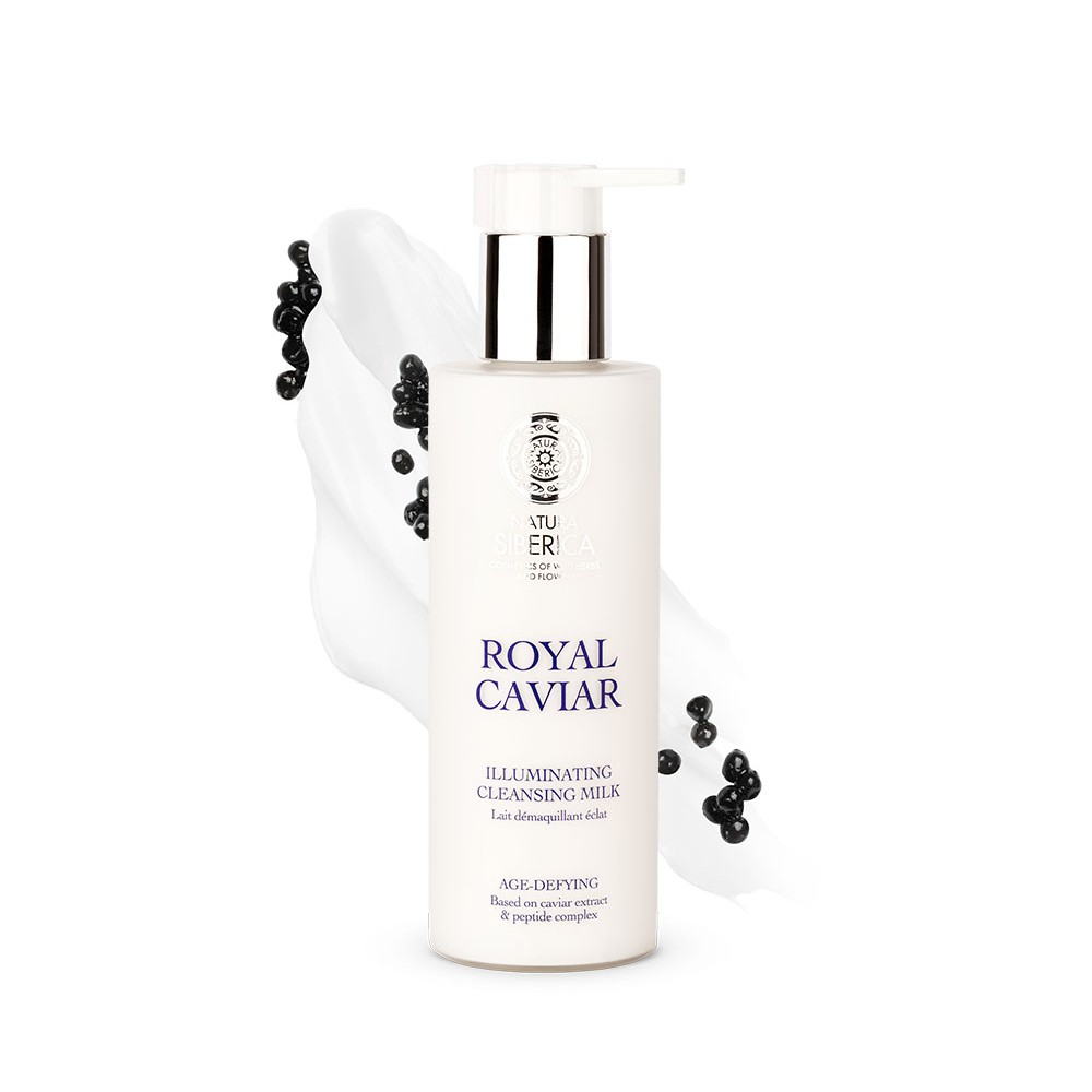 Preview 2 of Natura Siberica Royal Caviar Illuminating Cleansing Milk Γαλάκτωμα Καθαρισμού για Λάμψη 200ml