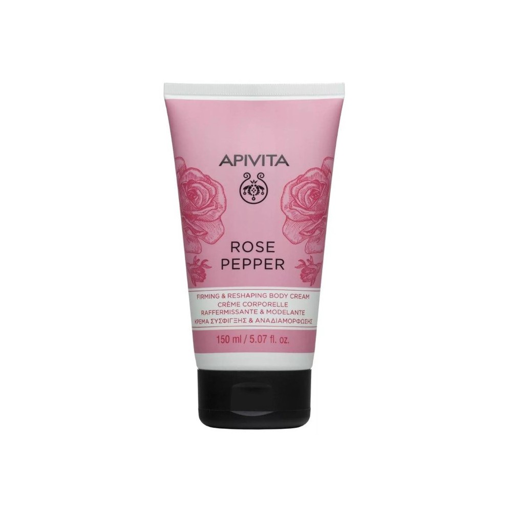 Apivita Rose Pepper Κρέμα Σύσφιγξης και Αναδιαμόρφωσης 150ml