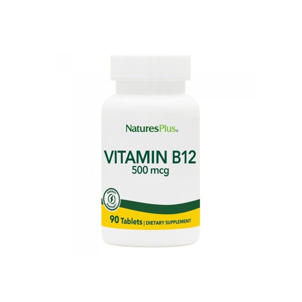 Preview 2 of Nature's Plus Vitamin B-12 500mcg, Κοβαλαμίνη, 90 Ταμπλέτες