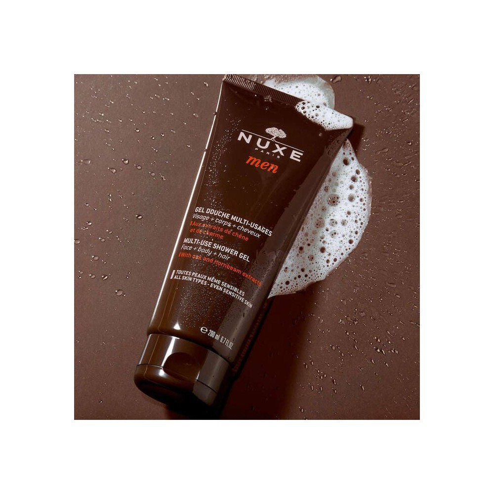 Preview 2 of Nuxe Men Multi-Use Shower Gel Ανδρικό Πολυχρηστικό Αφρόλουτρο για Πρόσωπο Σώμα & Μαλλιά 200ml