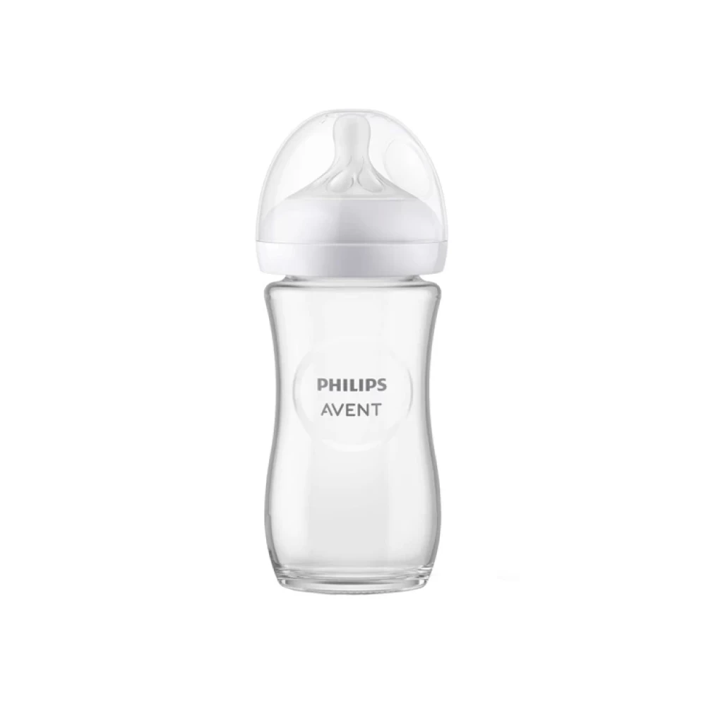 Preview 2 of Philips Avent Natural Response Μπιμπερό Γυάλινο 1m+, 240ml