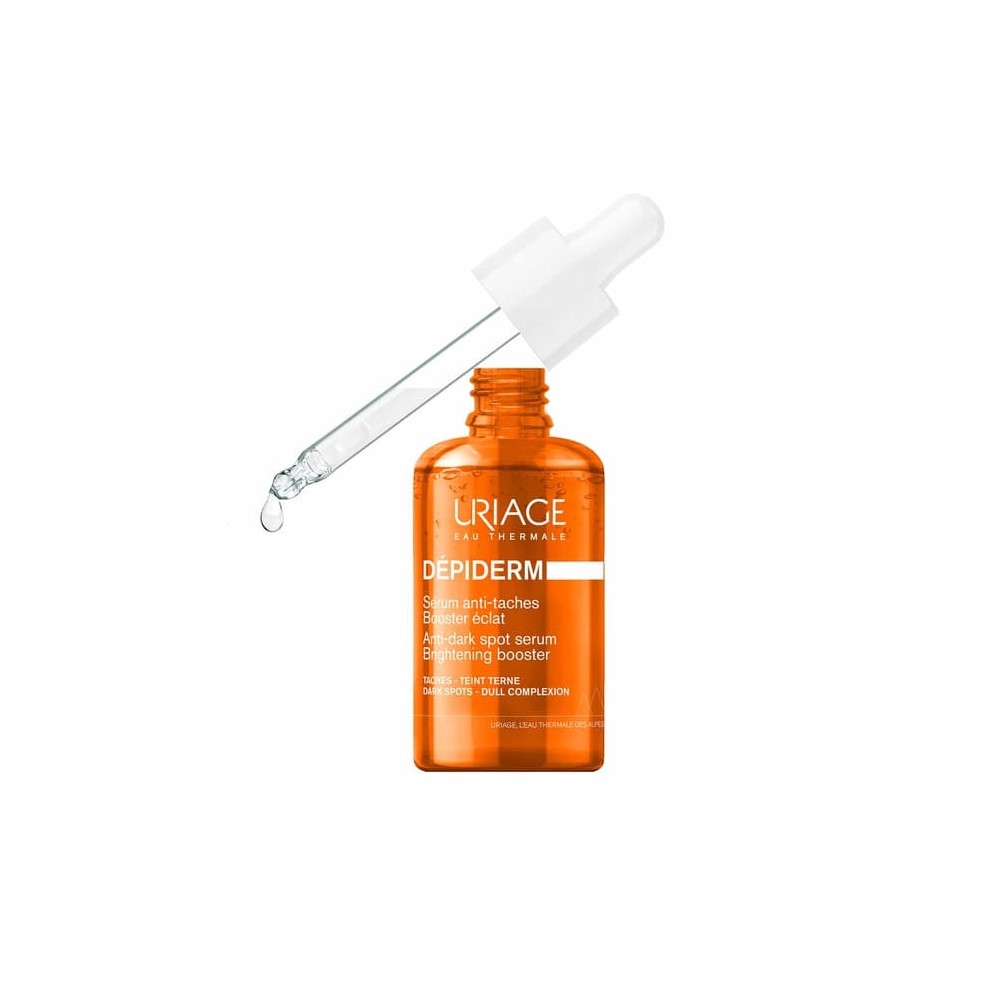 Preview 2 of Uriage Depiderm Brightening booster anti-dark spot serum Πρόσωπου για Λάμψη & Πανάδες, 30ml
