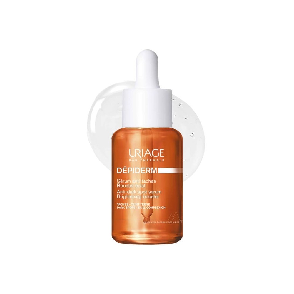 Preview 3 of Uriage Depiderm Brightening booster anti-dark spot serum Πρόσωπου για Λάμψη & Πανάδες, 30ml