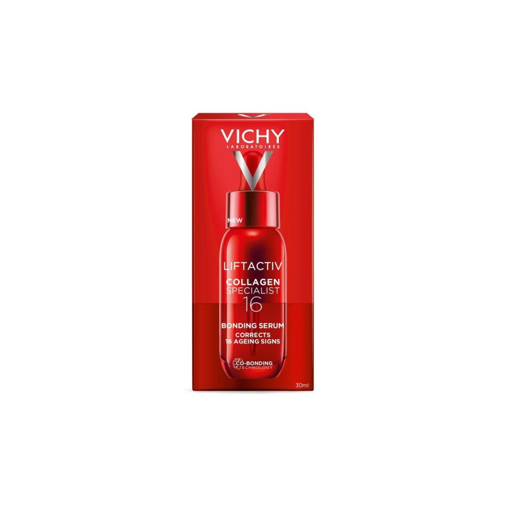 Preview image 2 of Vichy Liftactiv Collagen Specialist 16 Bonding Serum Ορός Προσώπου, Ενισχύει το Κολλαγόνο και Διορθώνει 16 Σημάδια Γήρανσης 30ml