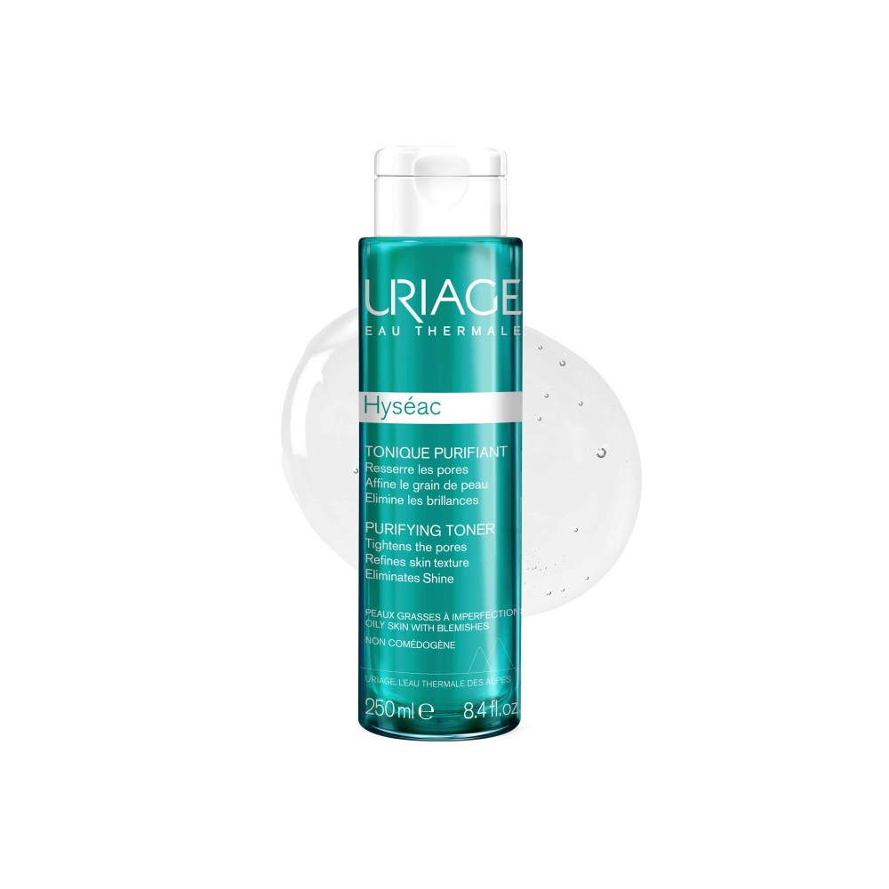 Preview 2 of Uriage Hyseac Purifying Toner Μειώνει τη Γυαλάδα, Εξυγιαίνει & Συσφίγγει τους Πόρους - Ιδανικό για Δέρμα με Ακμή, 250ml