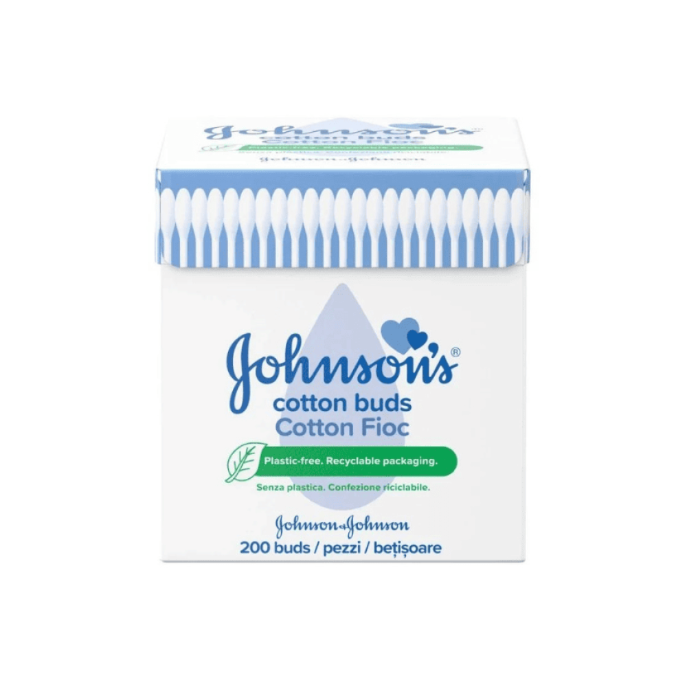Johnson and Johnson Johnson's Μπατονέτες Βαμβακιού, 200