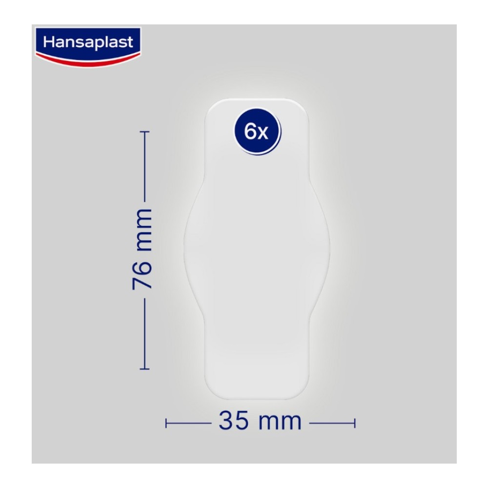 Preview 7 of Hansaplast Αδιάβροχα Αυτοκόλλητα Επιθέματα Second Skin Protection 6τμχ