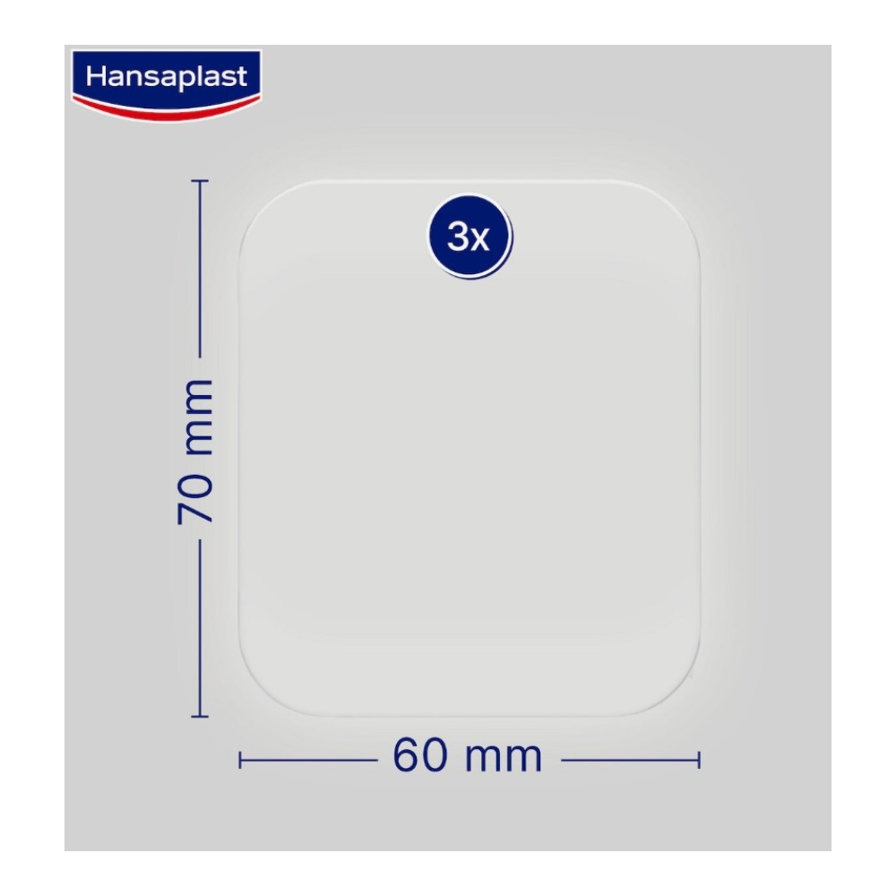 Preview 6 of Hansaplast Αδιάβροχα Αυτοκόλλητα Επιθέματα Second Skin Protection XL 3τμχ