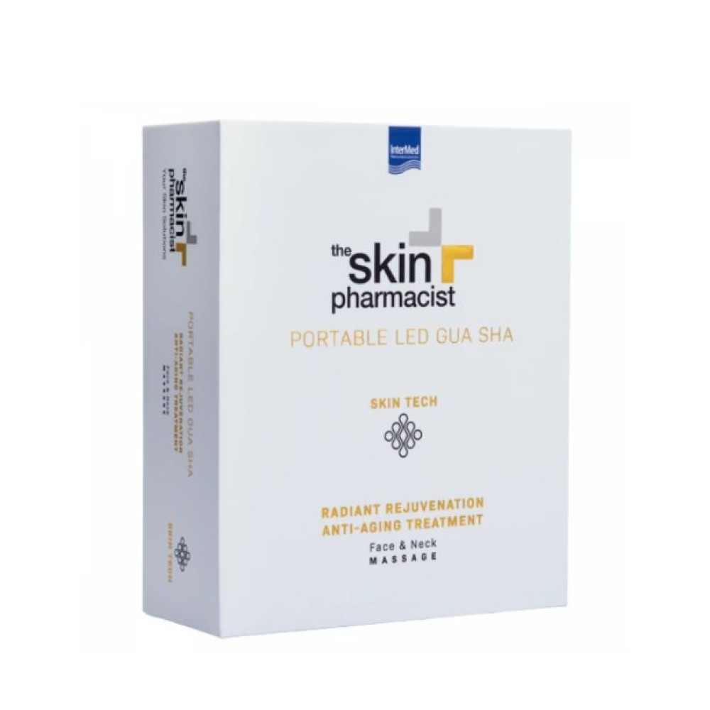 Preview image 1 of Intermed The Skin Pharmacist Portable Led Gua Sha Συσκευή Μασάζ για Αντιγήρανση 1 Τεμάχιο