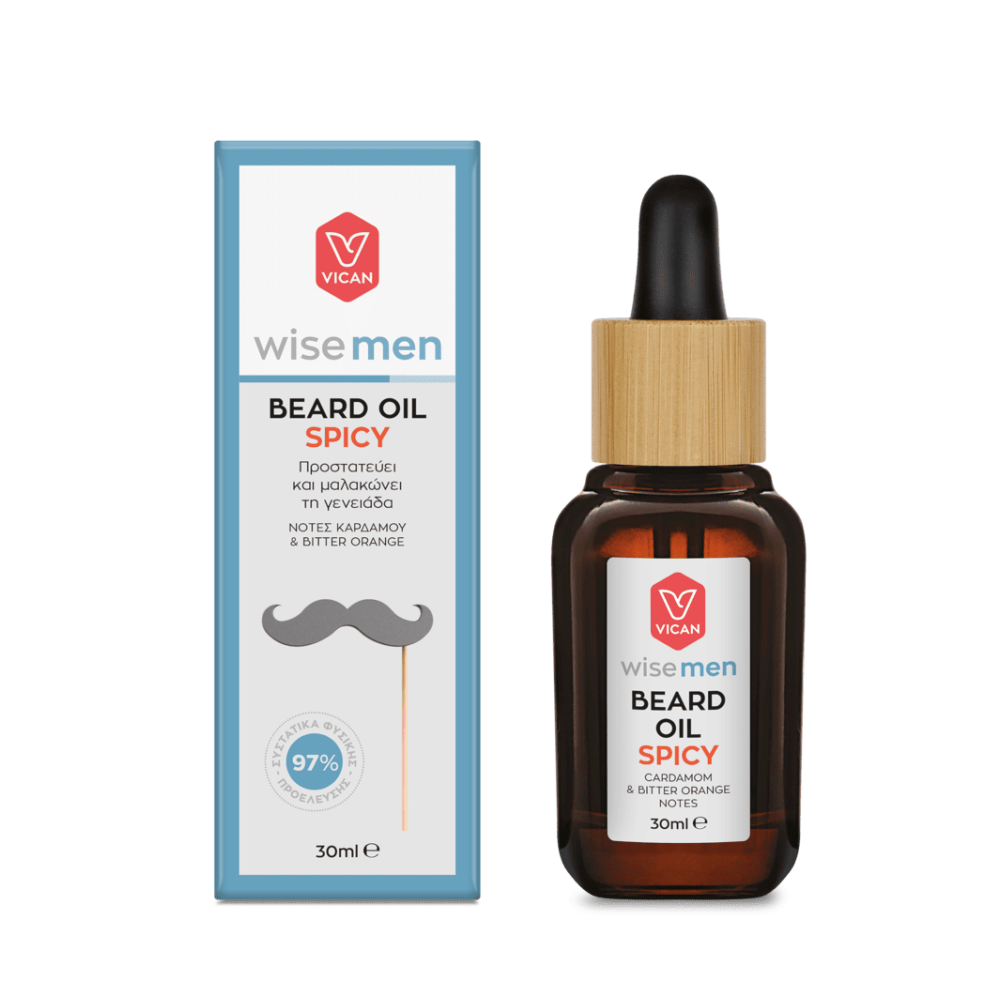 Vican Wise Men Beard Oil Spicy Beard Oil 30 ml