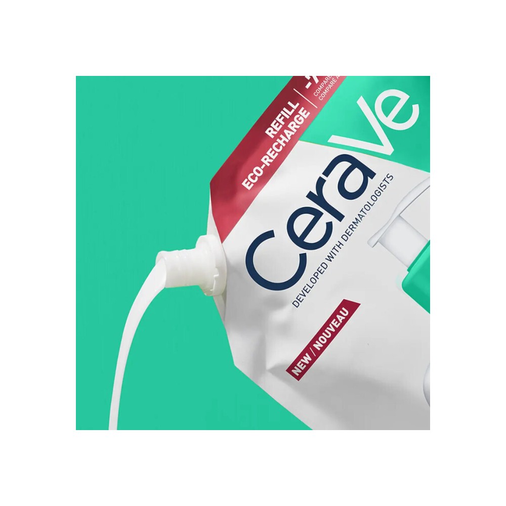 Preview 2 of CeraVe Foaming Cleanser Refill Gel Καθαρισμού Προσώπου 473ml
