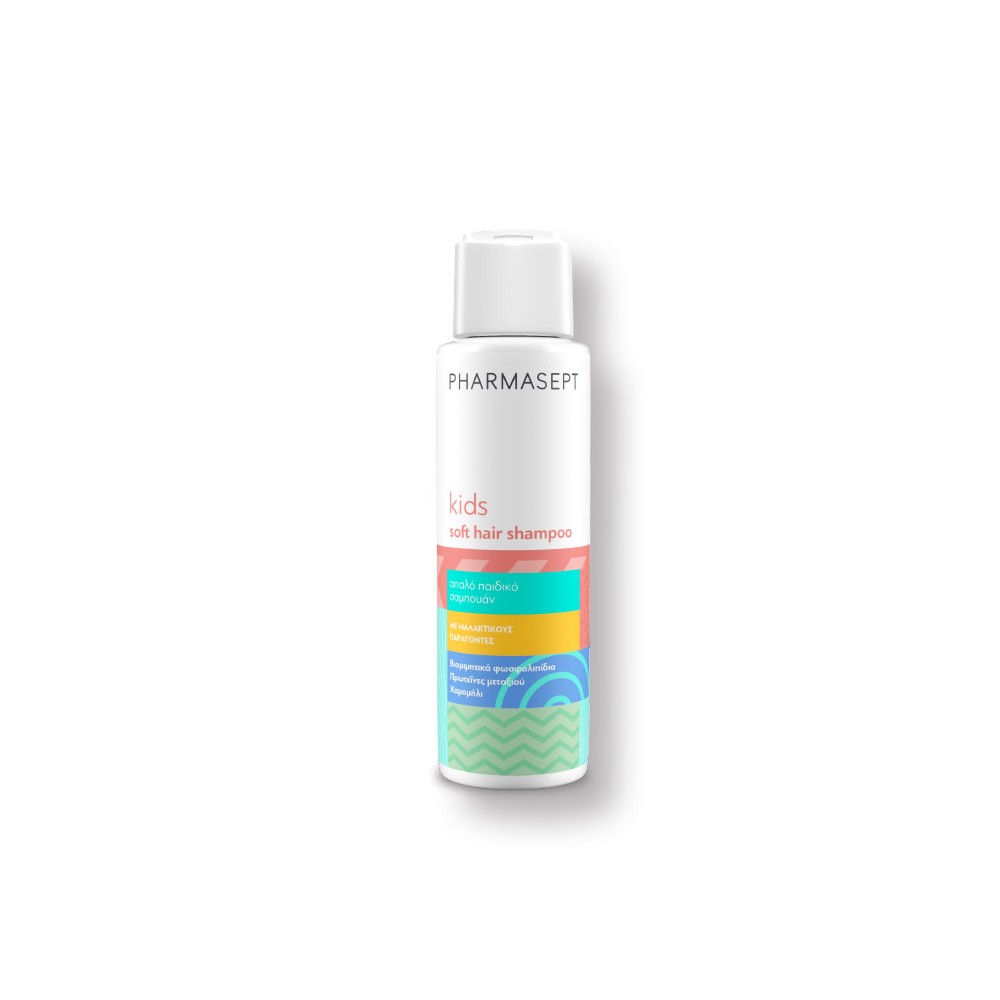 Με αγορές 15€ και άνω από τη σειρά Kids της Pharmasept, ΔΩΡΟ Kids Soft Hair Shampoo 100ml