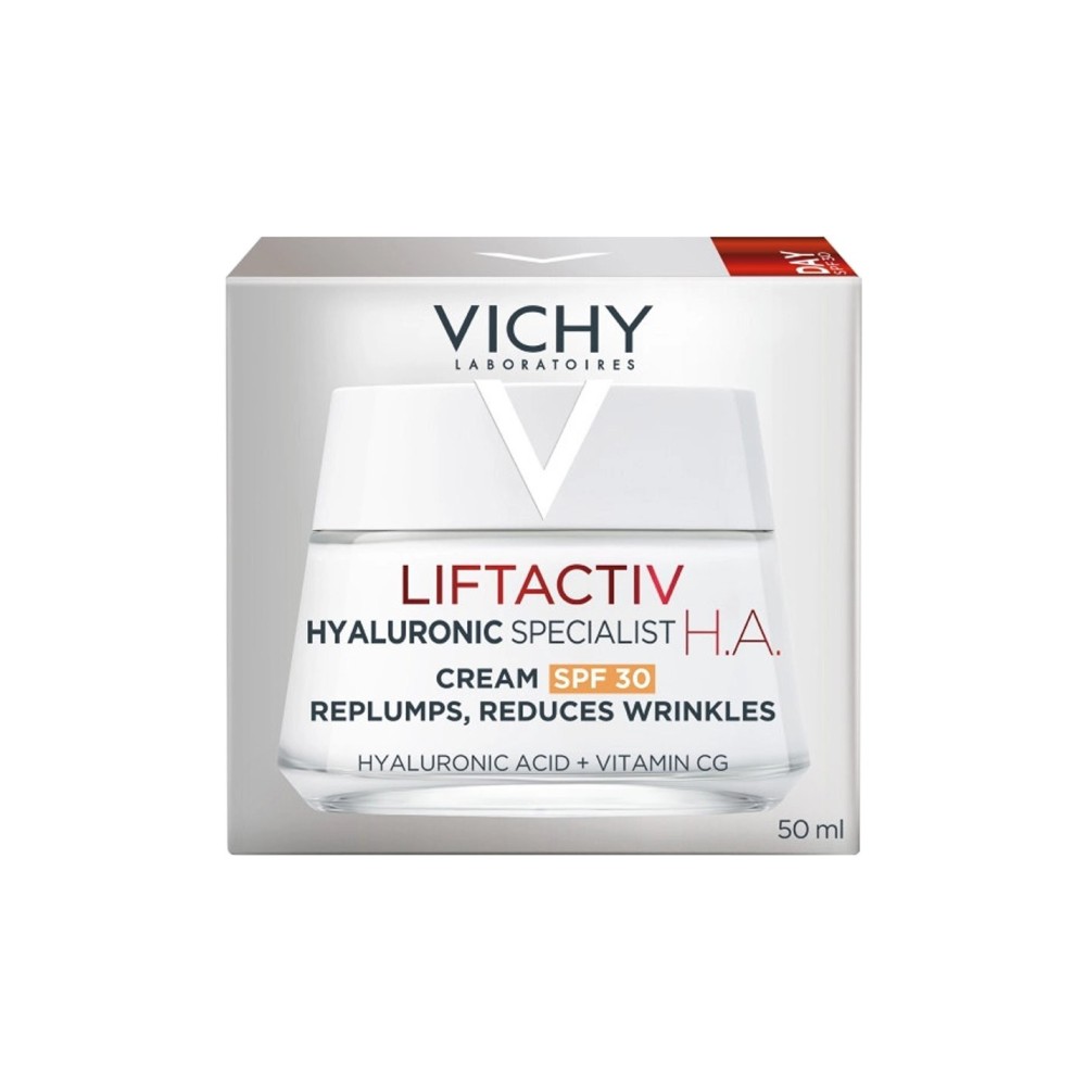 Preview image 1 of Vichy Liftactiv Hyaluronic Specialist H.A. Spf30 Κρέμα Ημέρας Αντιρυτιδική & Συσφικτική Φροντίδα με Υαλουρονικό Οξύ 50ml 