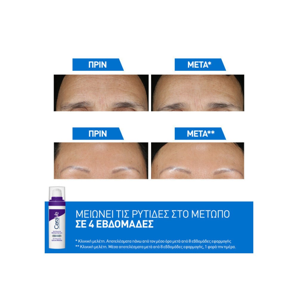 Preview 3 of Cerave Skin Renewing Retinol Serum Ορός Προσώπου με Ρετινόλη 30ml