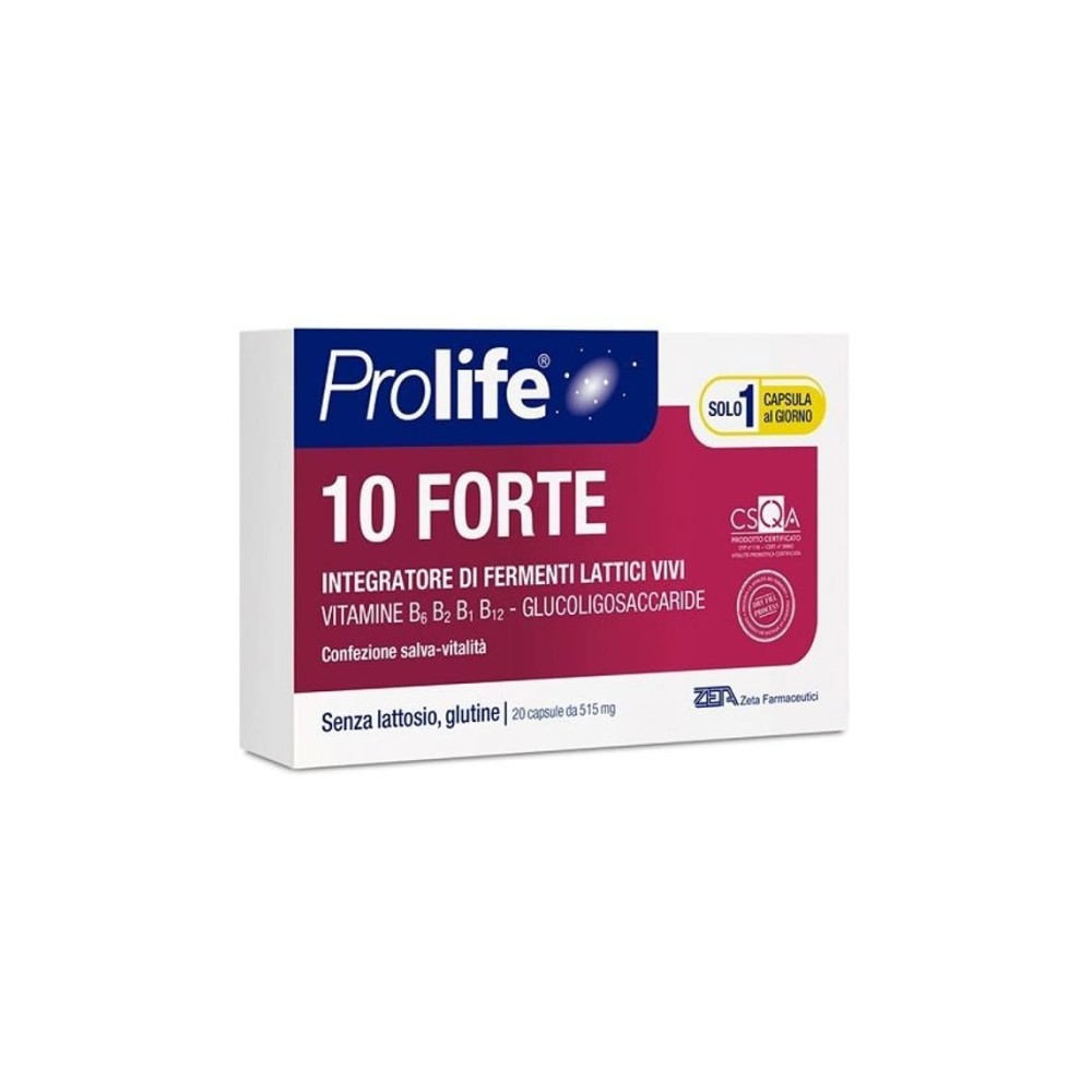 Epsilon Health Prolife 10 Forte  Συμπλήρωμα Διατροφής Προβιοτικών, 10 κάψουλες