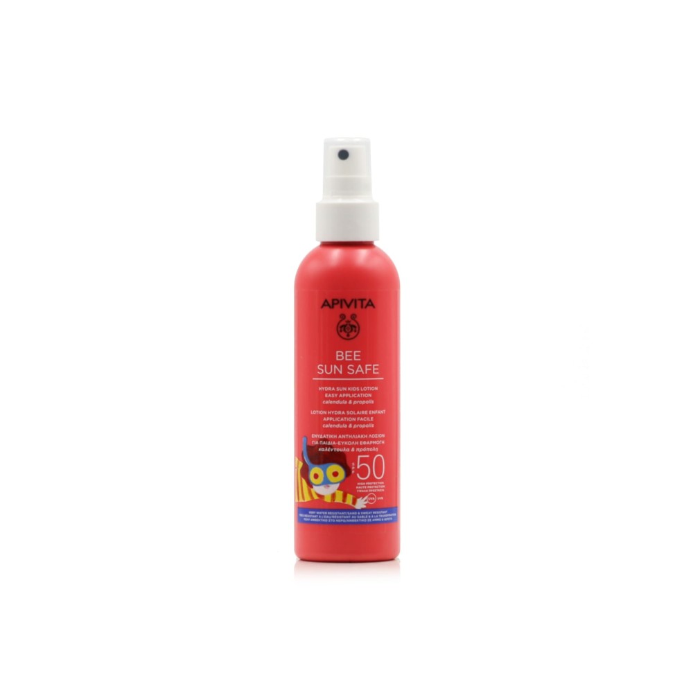 Apivita Bee Sun Safe Hydra Sun Kids Lotion Ενυδατική Αντηλιακή Λοσιόν για Παιδιά SPF50, 200ml